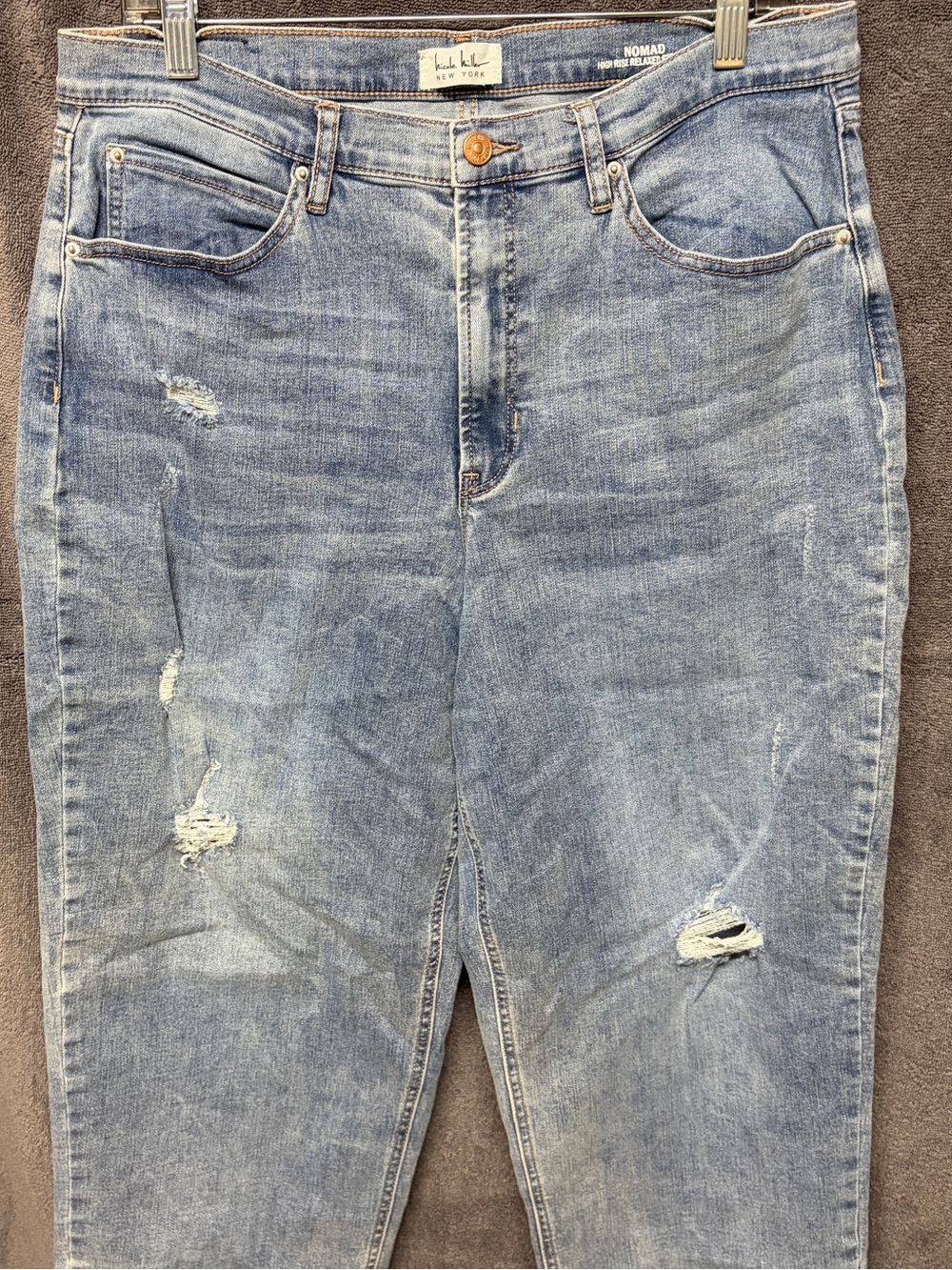 Nicole Miller Light Blue Relaxed Women’s Jeans